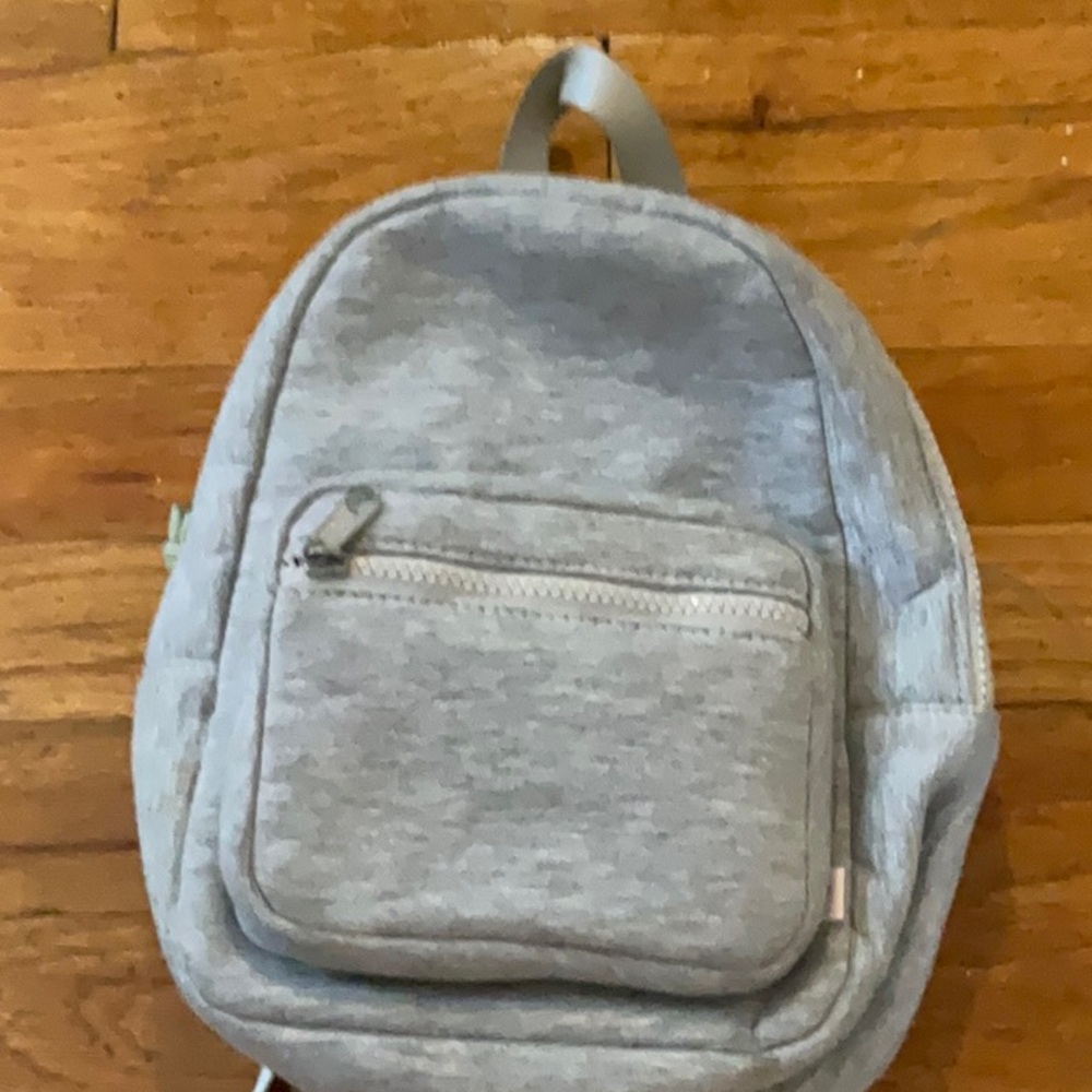 Mini Gray Backpack - image 1